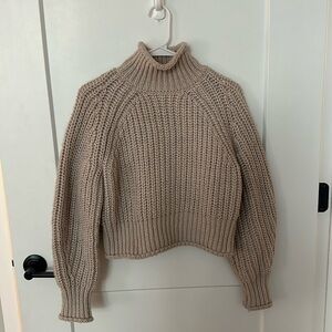 Chunky turtleneck sweater